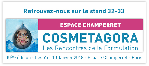 Date : 10ème édition - Les 9 et 10 janvier 2018 - Espace Champerret - Paris; Stand : 32-33